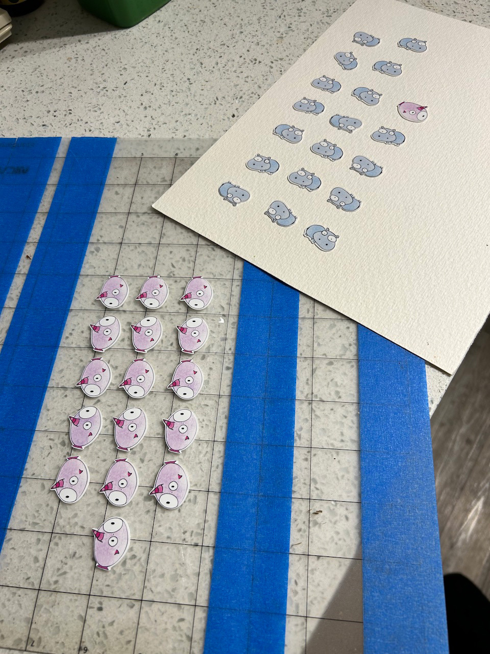 Be Good Monster Earrings Cut