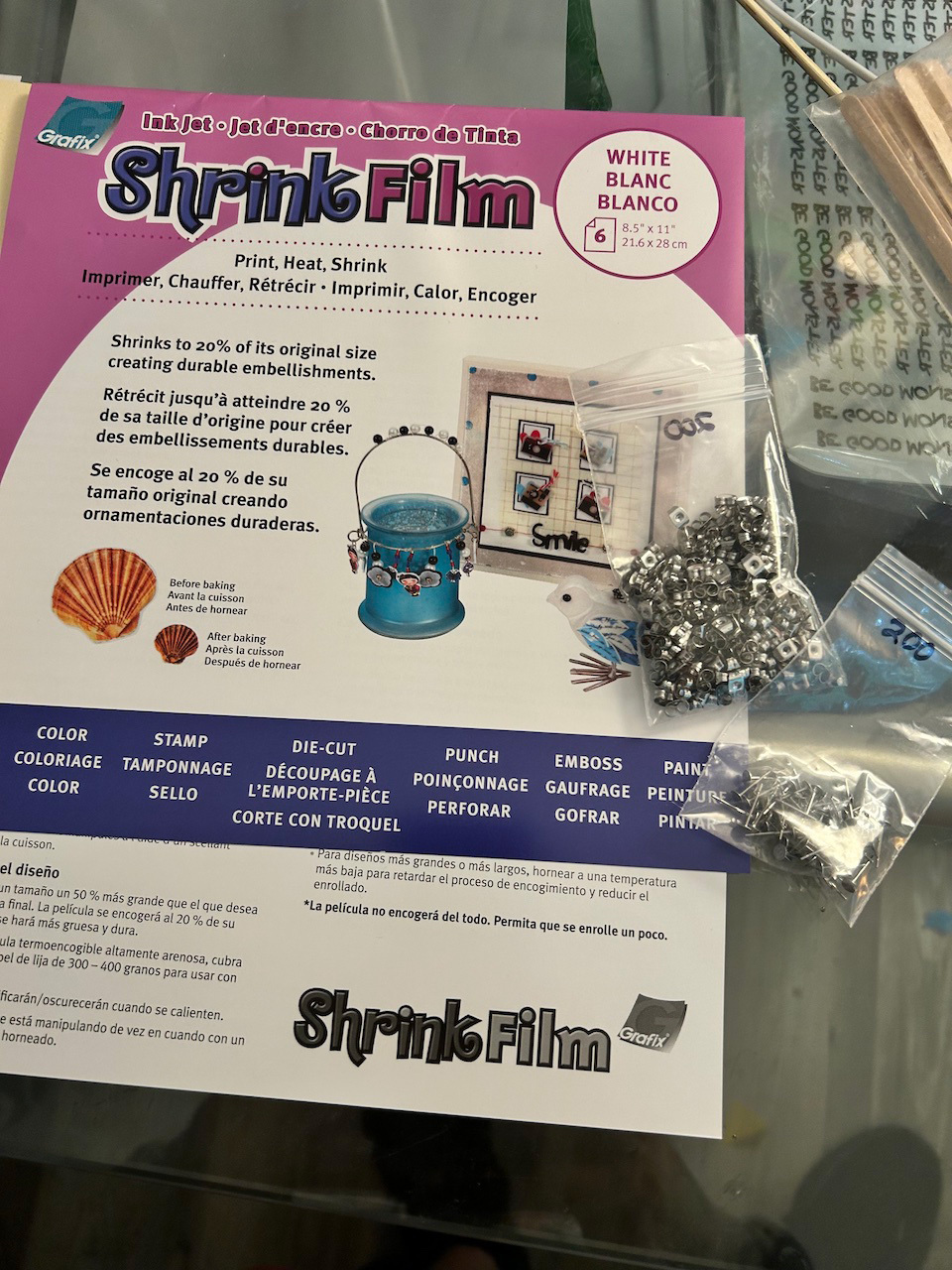 Be Good Monster Earrings Raw Material